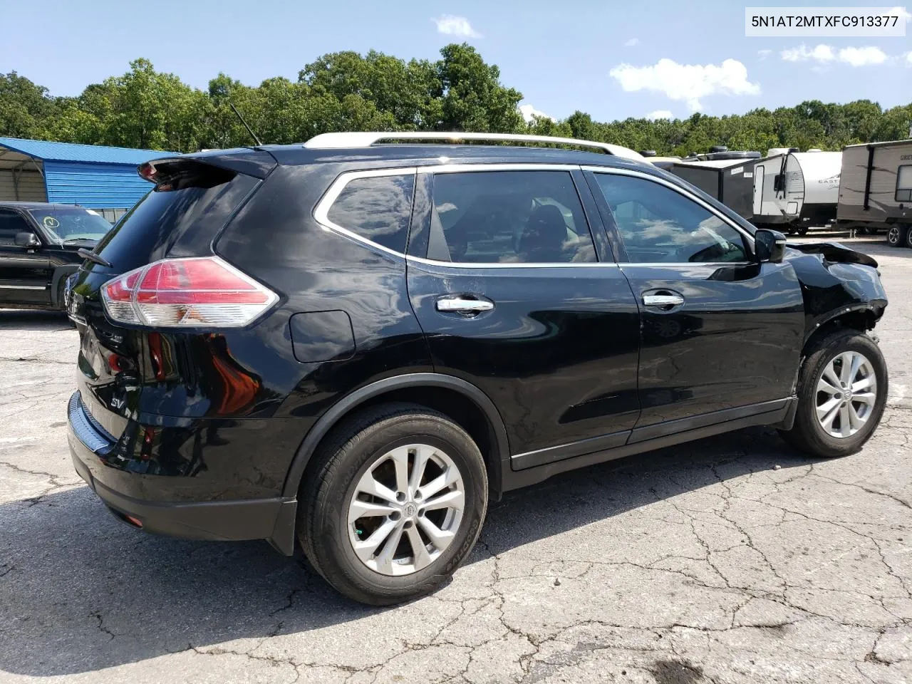 2015 Nissan Rogue S VIN: 5N1AT2MTXFC913377 Lot: 67705004