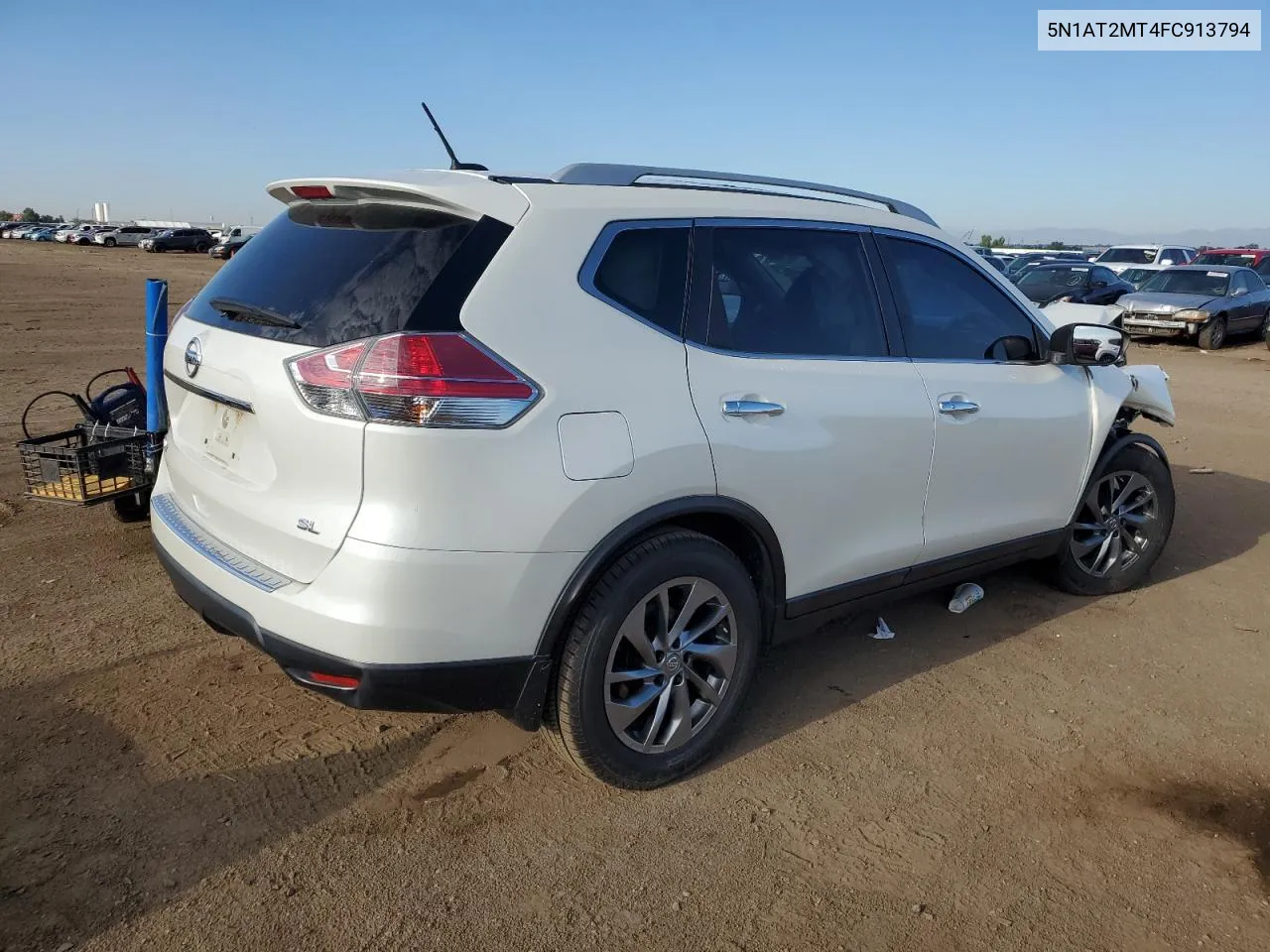 2015 Nissan Rogue S VIN: 5N1AT2MT4FC913794 Lot: 67735084