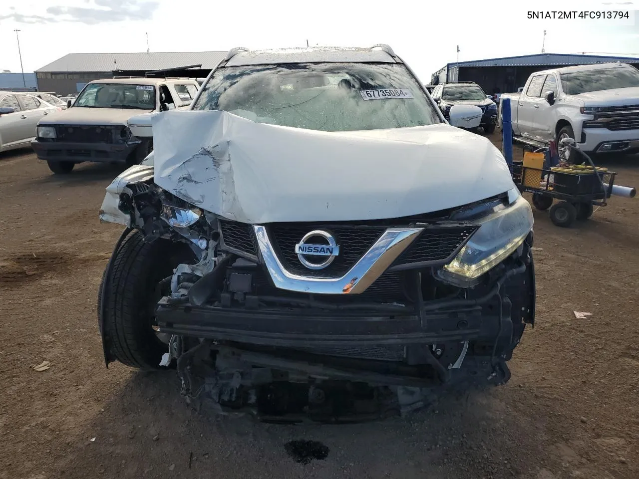 5N1AT2MT4FC913794 2015 Nissan Rogue S