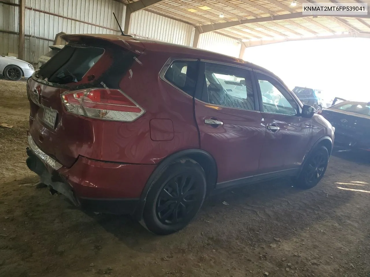 KNMAT2MT6FP539041 2015 Nissan Rogue S