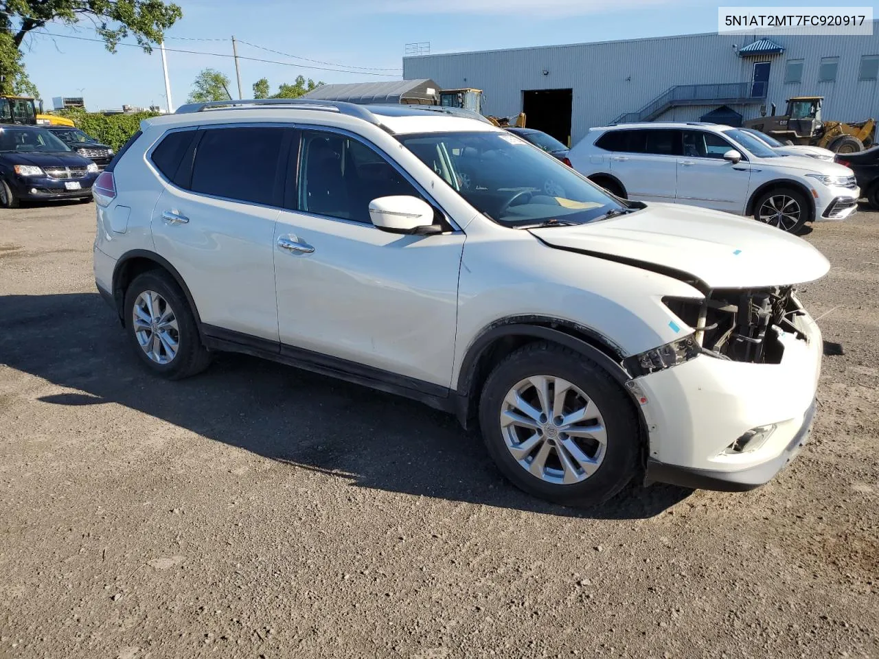 2015 Nissan Rogue S VIN: 5N1AT2MT7FC920917 Lot: 67971624