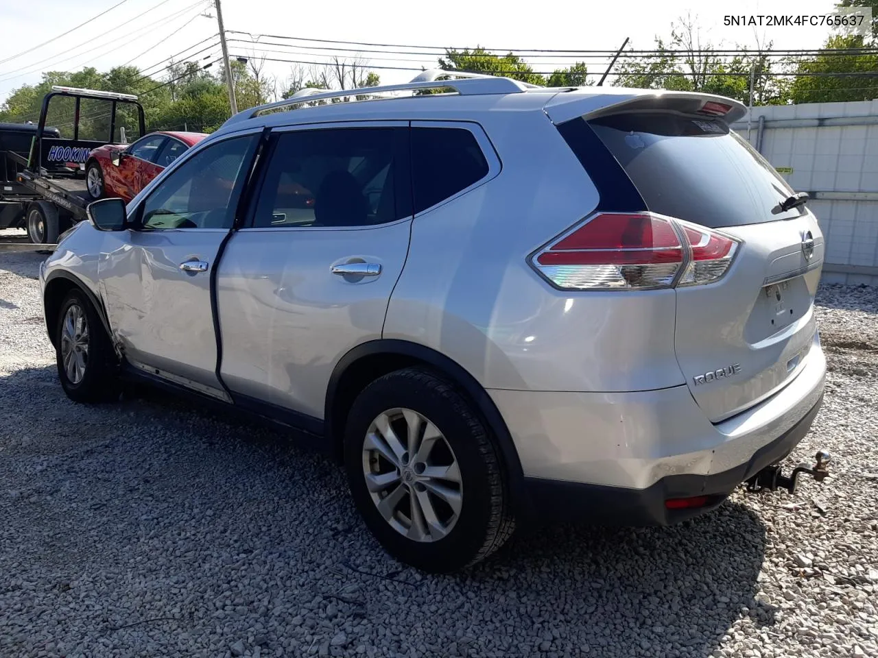 2015 Nissan Rogue S VIN: 5N1AT2MK4FC765637 Lot: 68266304