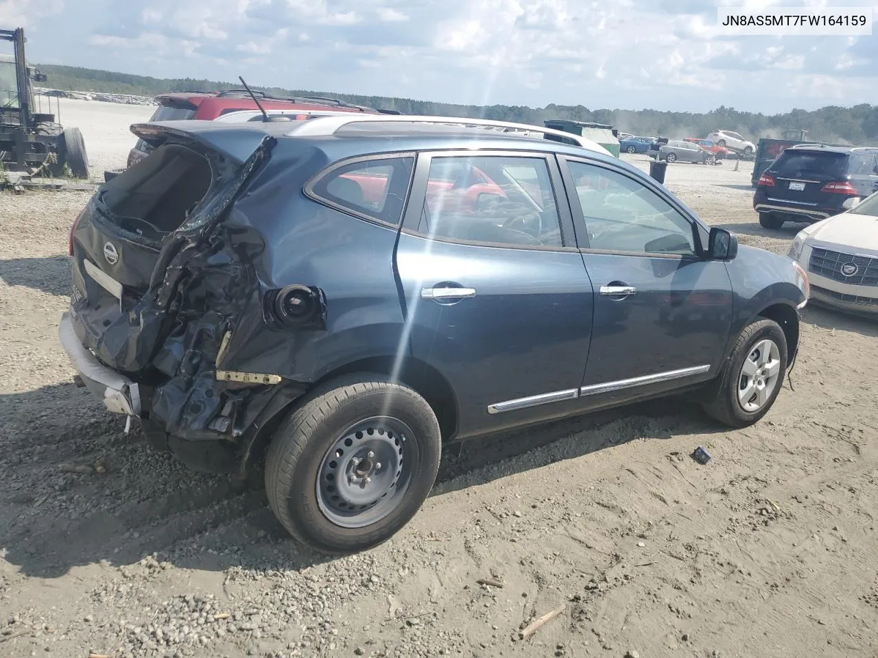 2015 Nissan Rogue Select S VIN: JN8AS5MT7FW164159 Lot: 68293534