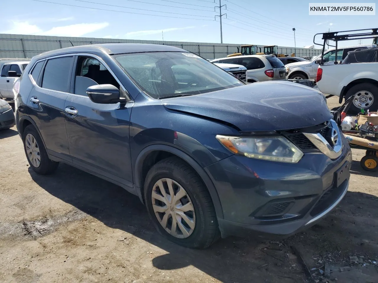 KNMAT2MV5FP560786 2015 Nissan Rogue S