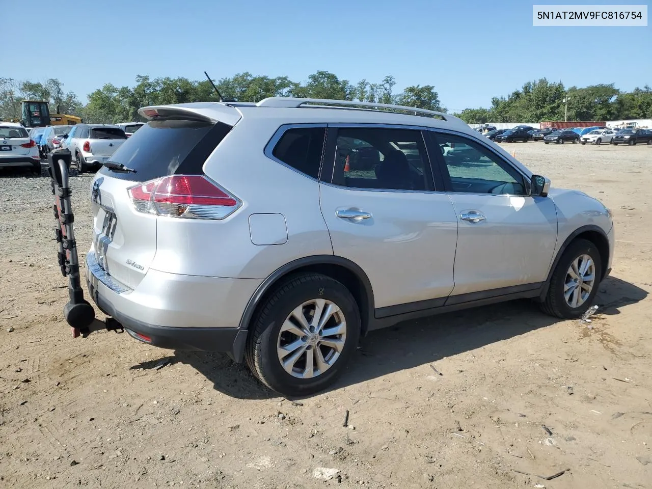 2015 Nissan Rogue S VIN: 5N1AT2MV9FC816754 Lot: 68411384