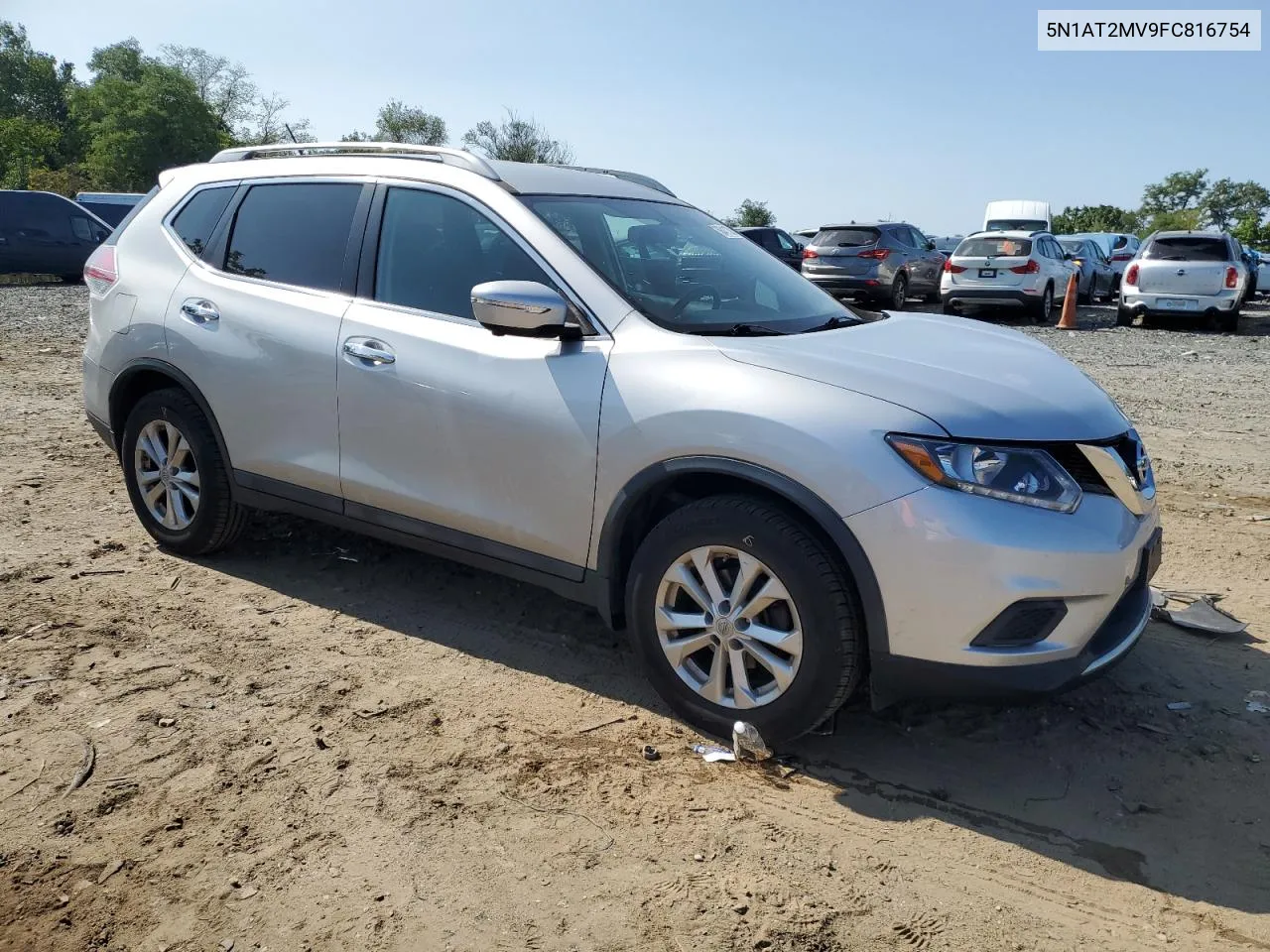 2015 Nissan Rogue S VIN: 5N1AT2MV9FC816754 Lot: 68411384