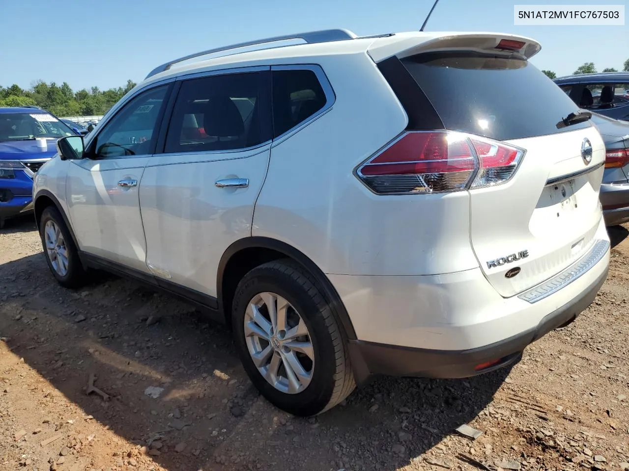 2015 Nissan Rogue S VIN: 5N1AT2MV1FC767503 Lot: 68444094