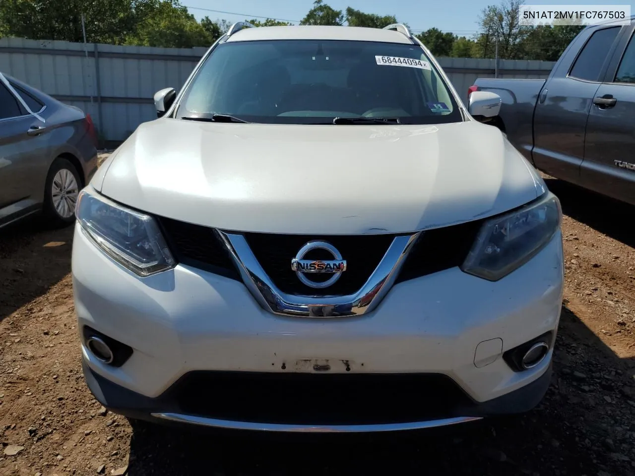 5N1AT2MV1FC767503 2015 Nissan Rogue S