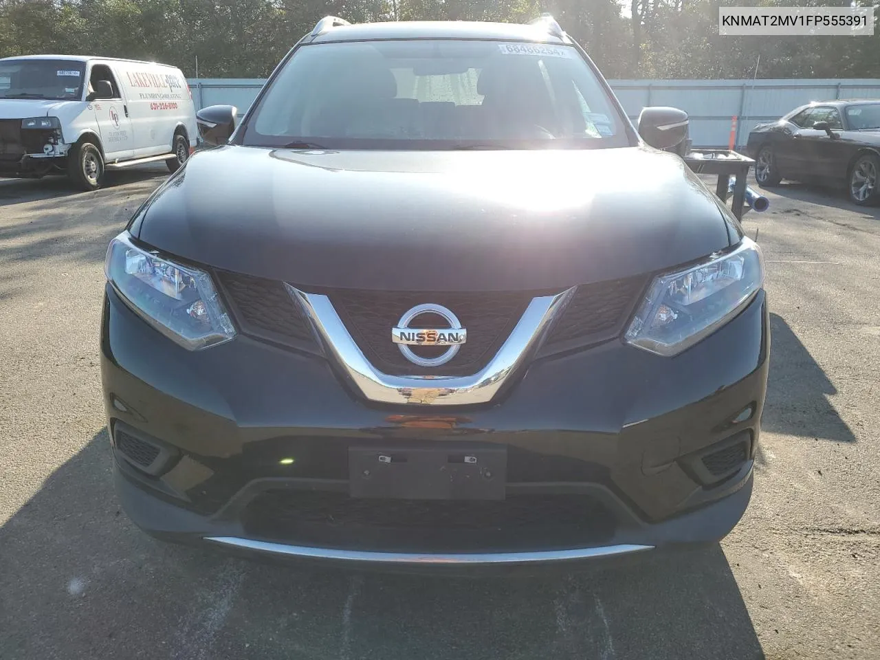 2015 Nissan Rogue S VIN: KNMAT2MV1FP555391 Lot: 68486254