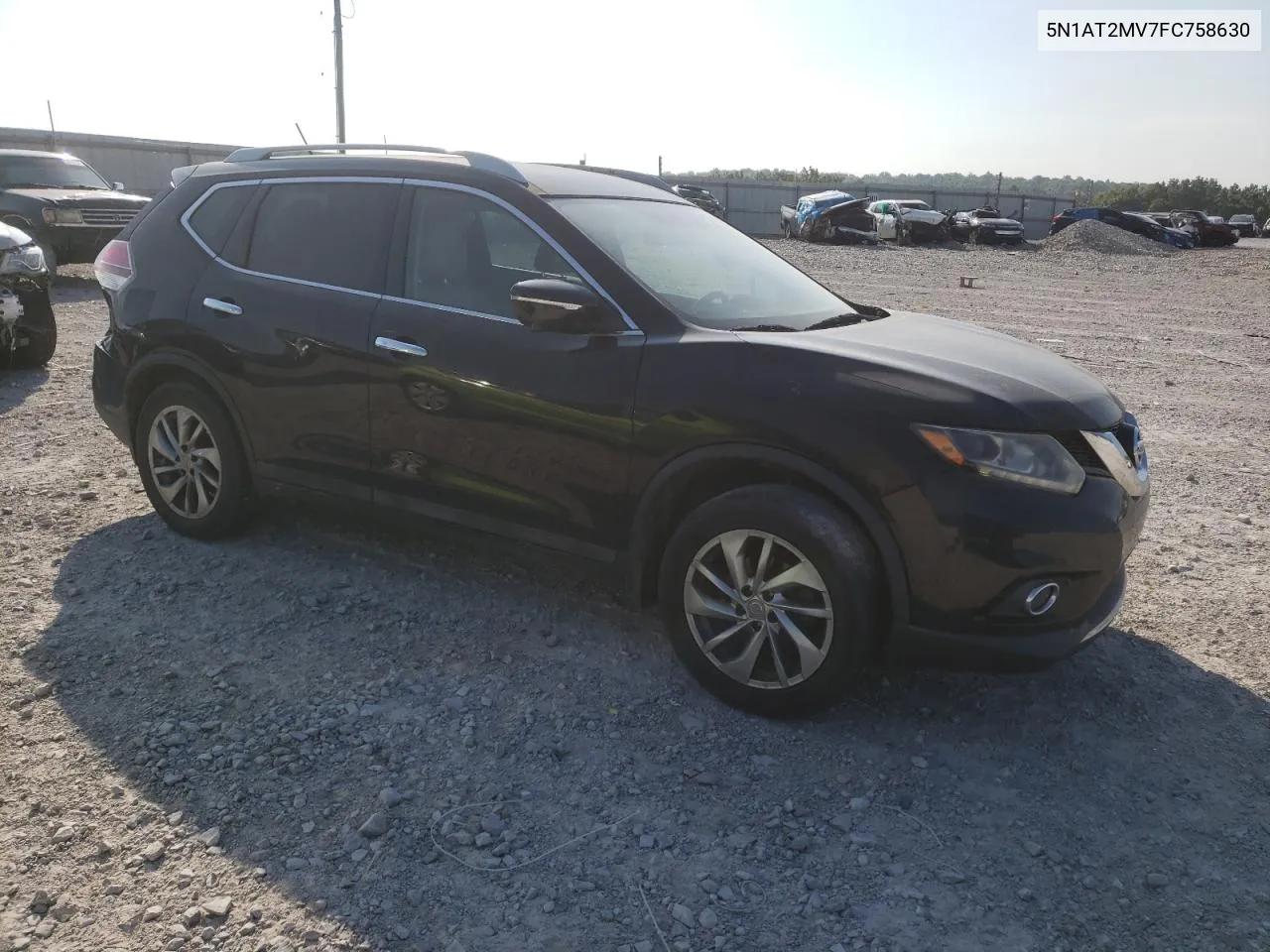 5N1AT2MV7FC758630 2015 Nissan Rogue S