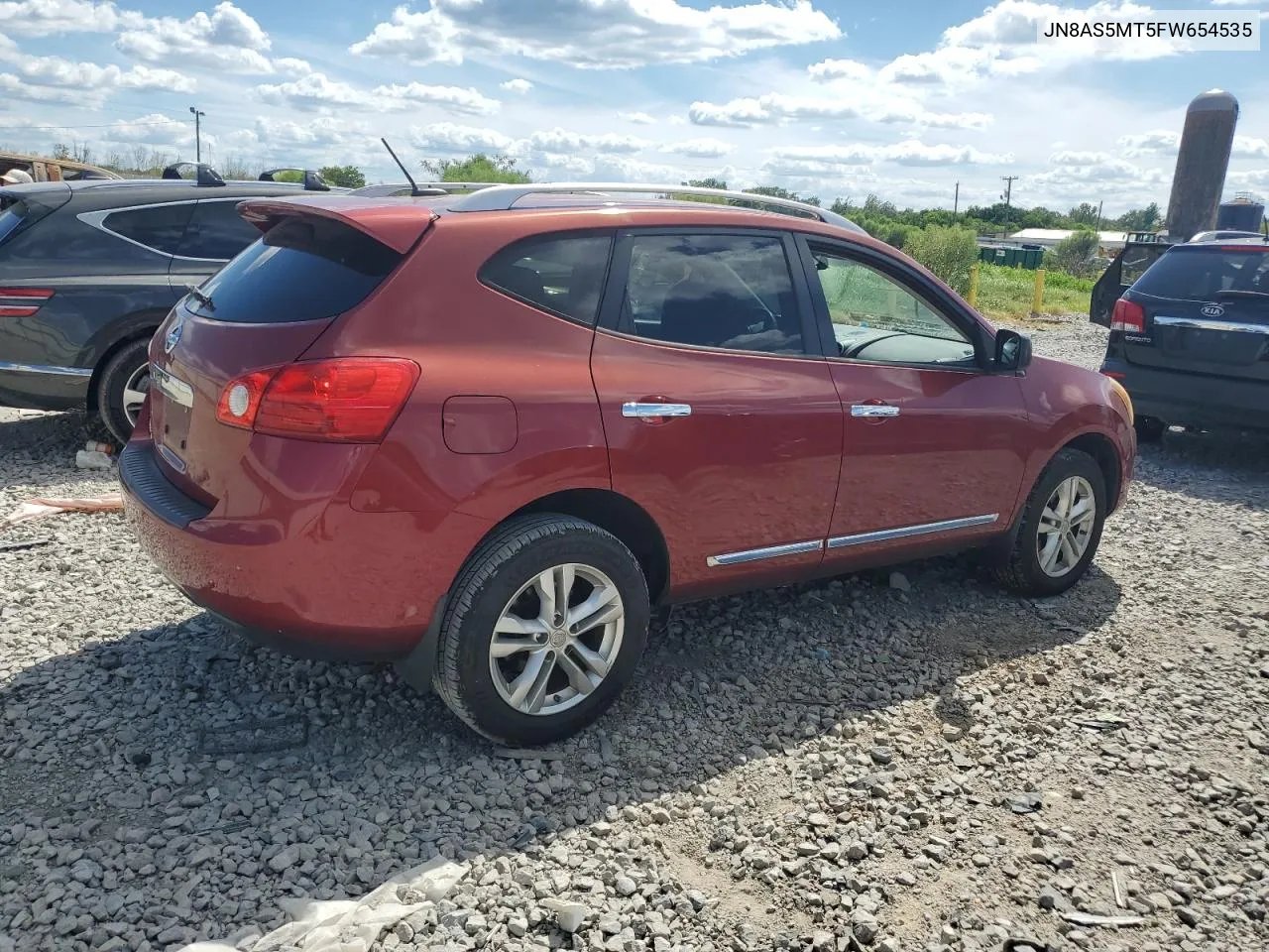 2015 Nissan Rogue Select S VIN: JN8AS5MT5FW654535 Lot: 68653984