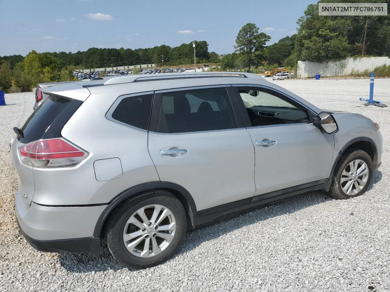 2015 Nissan Rogue S VIN: 5N1AT2MT7FC786751 Lot: 68770894