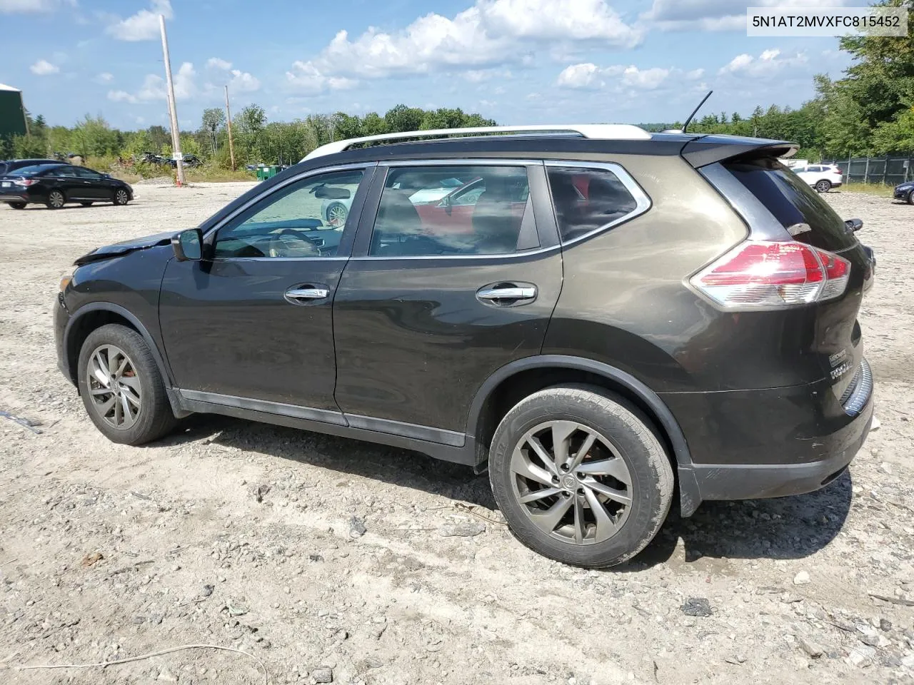 2015 Nissan Rogue S VIN: 5N1AT2MVXFC815452 Lot: 68951544