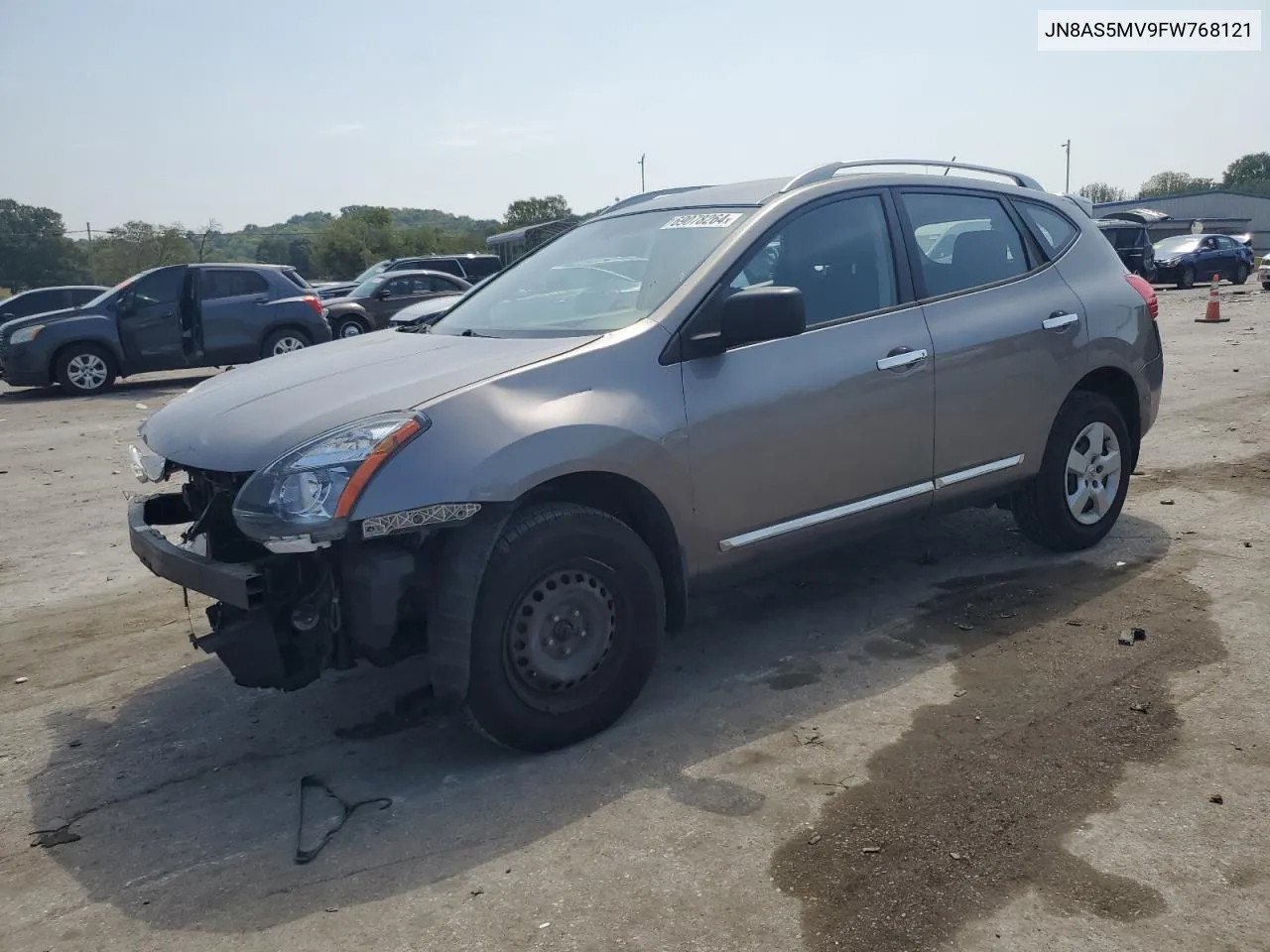 2015 Nissan Rogue Select S VIN: JN8AS5MV9FW768121 Lot: 69078264