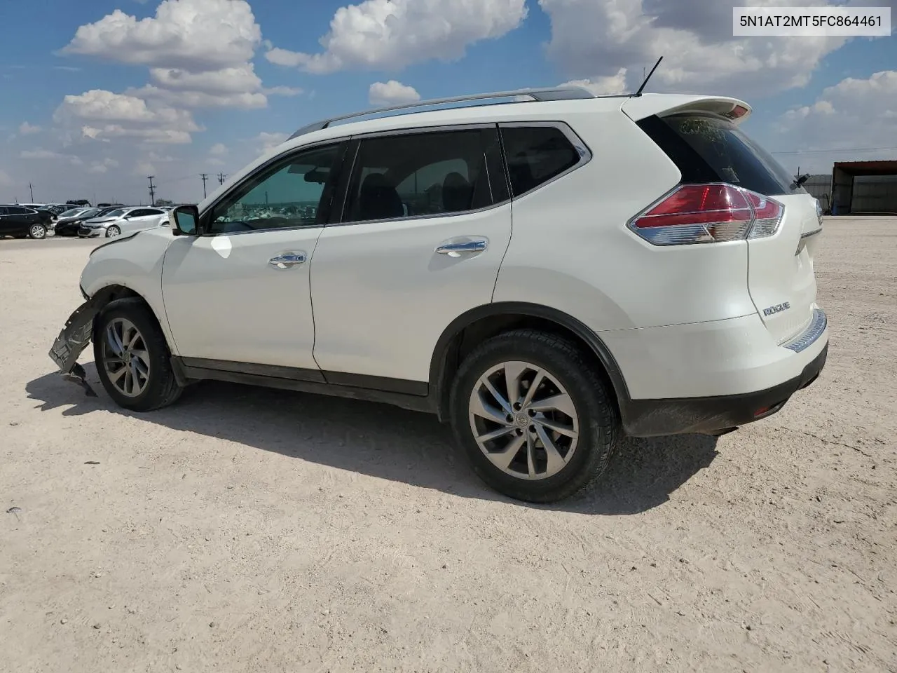 2015 Nissan Rogue S VIN: 5N1AT2MT5FC864461 Lot: 69094634