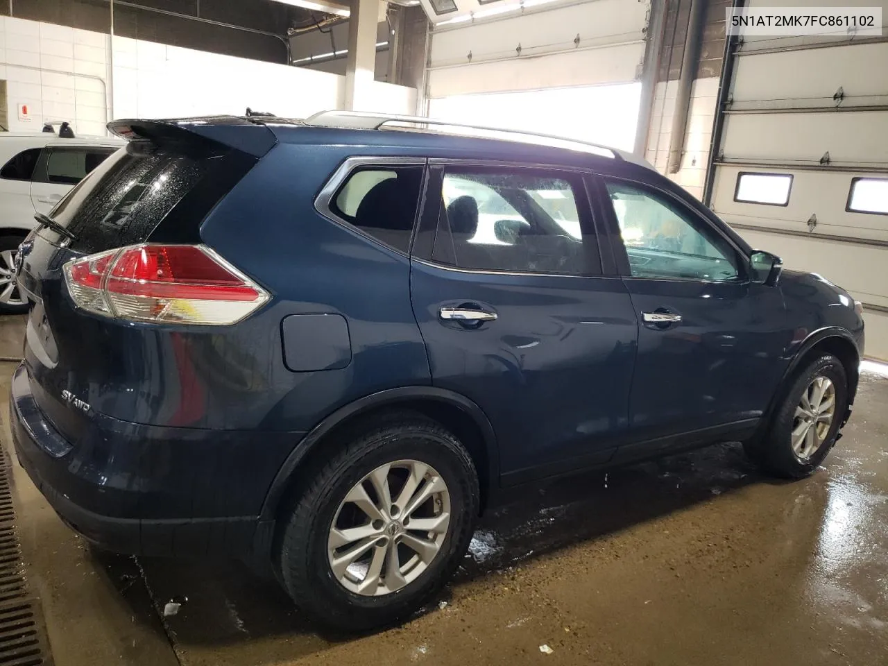 2015 Nissan Rogue S VIN: 5N1AT2MK7FC861102 Lot: 69109184