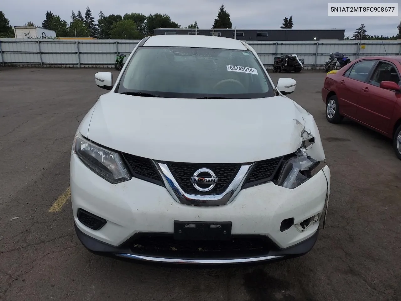 5N1AT2MT8FC908677 2015 Nissan Rogue S