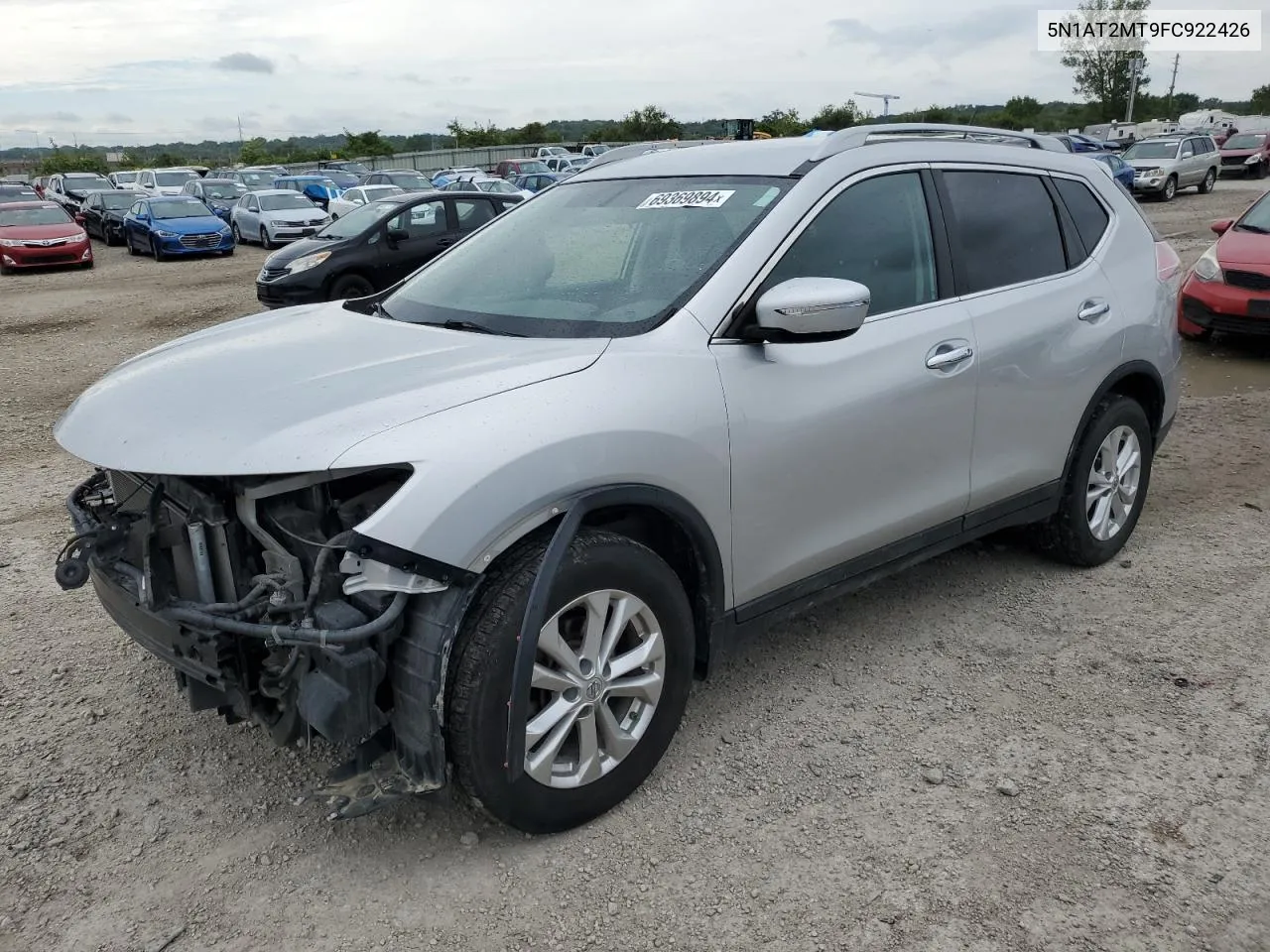 5N1AT2MT9FC922426 2015 Nissan Rogue S