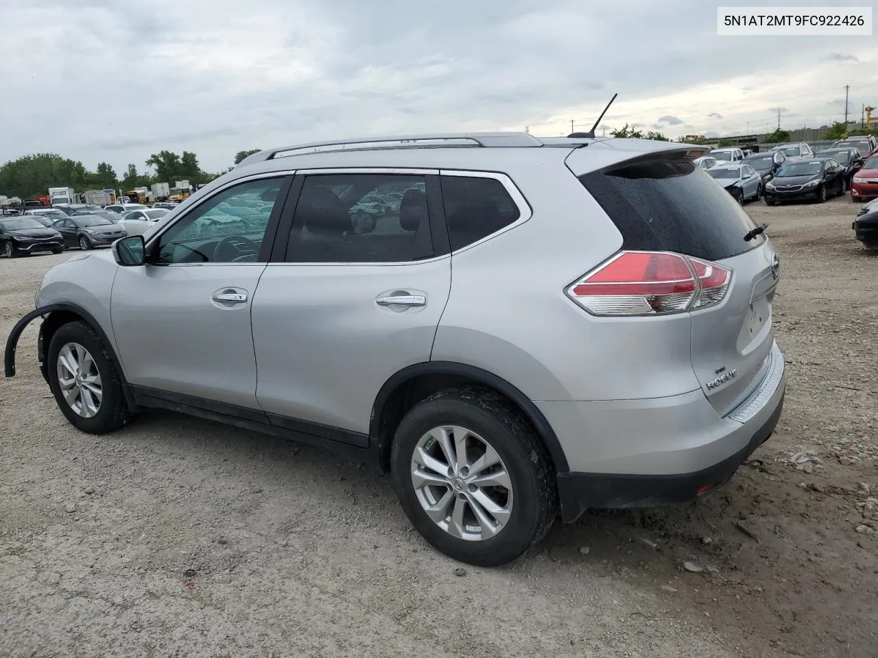 2015 Nissan Rogue S VIN: 5N1AT2MT9FC922426 Lot: 69369894