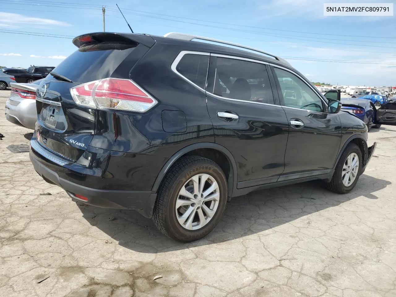 5N1AT2MV2FC809791 2015 Nissan Rogue S