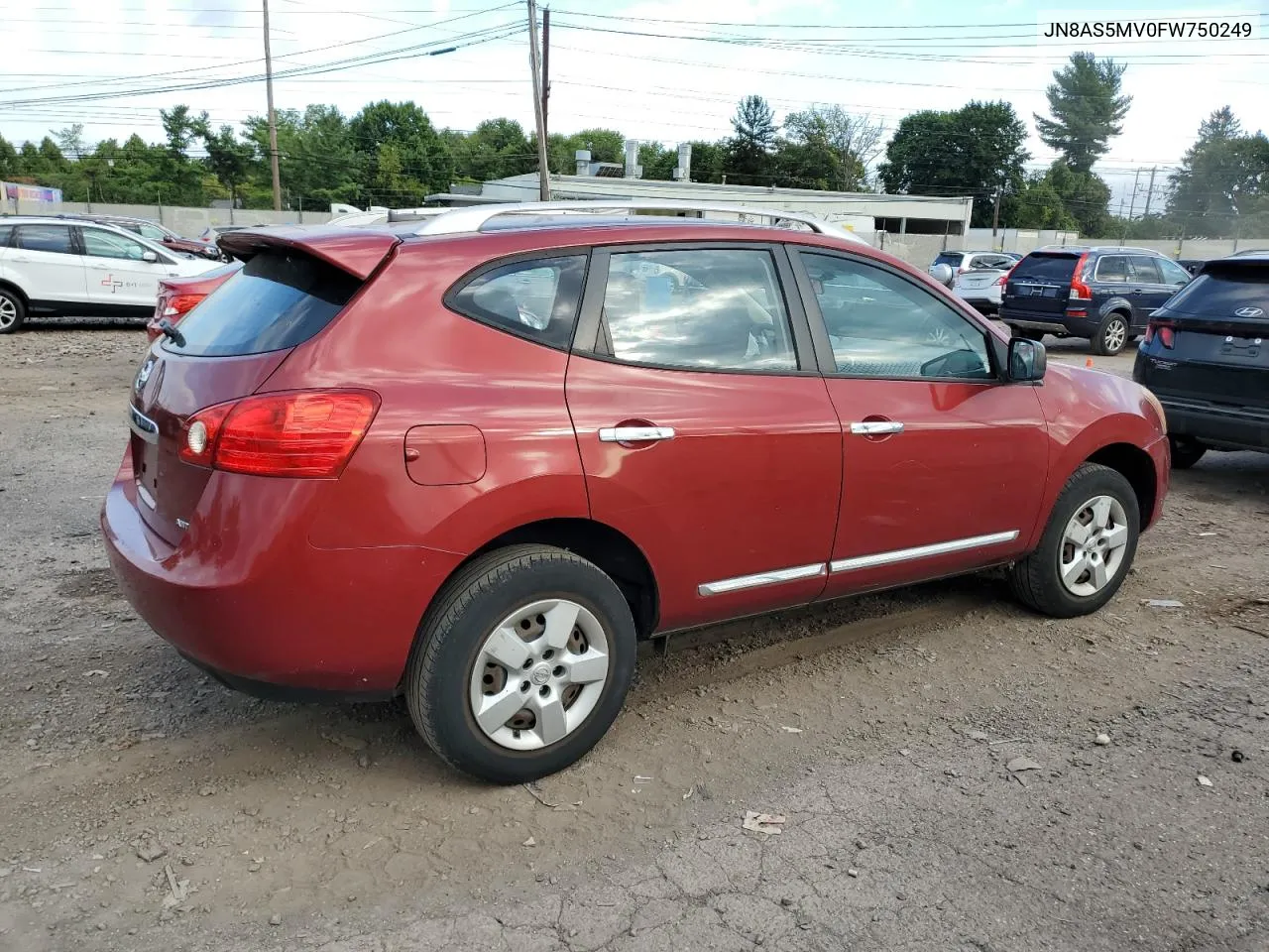 2015 Nissan Rogue Select S VIN: JN8AS5MV0FW750249 Lot: 69495114