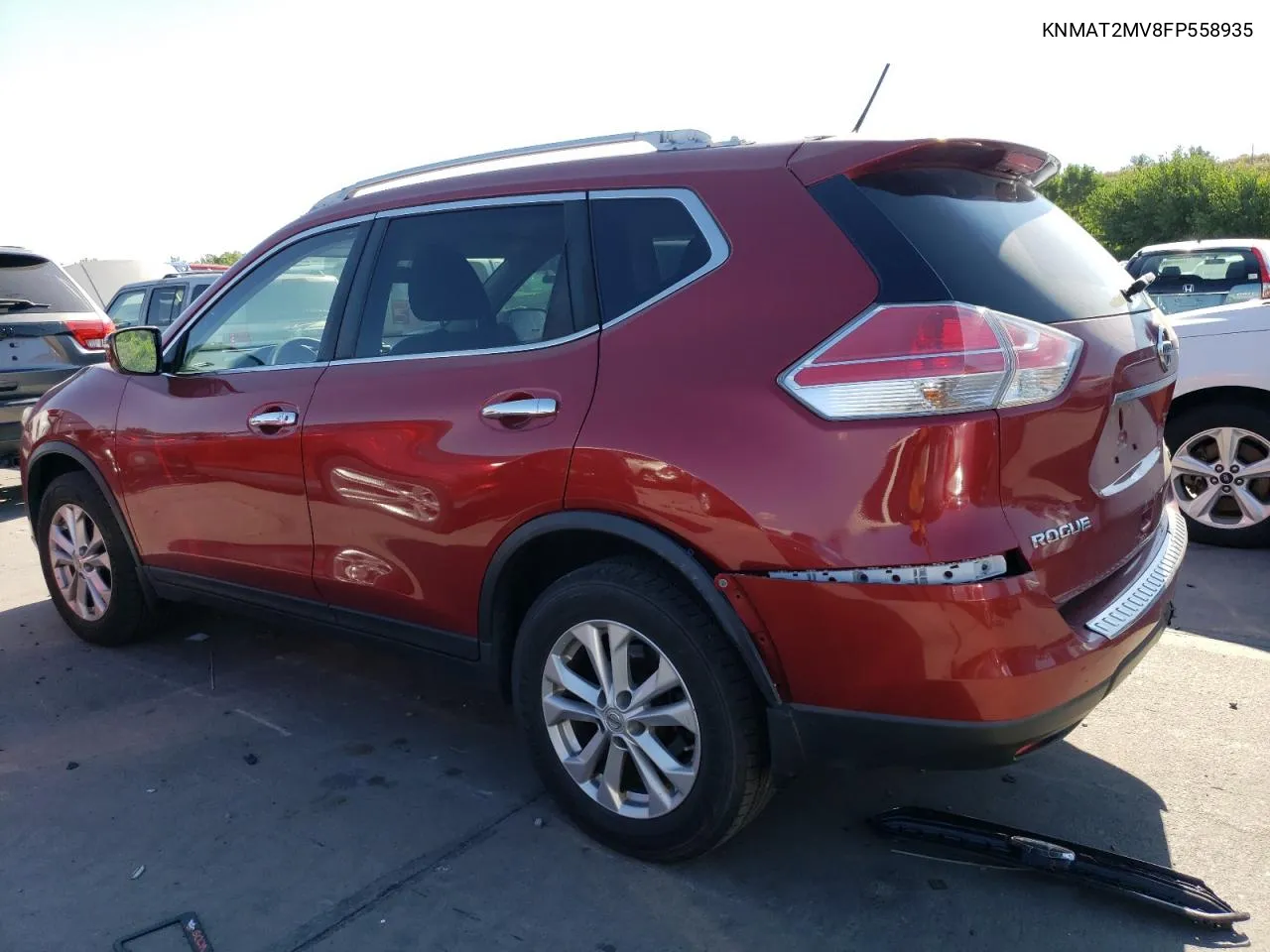 KNMAT2MV8FP558935 2015 Nissan Rogue S