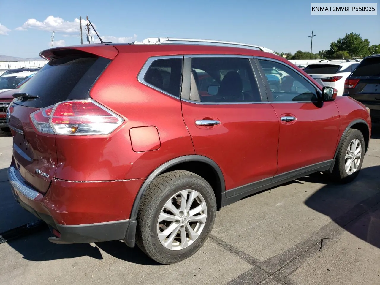 KNMAT2MV8FP558935 2015 Nissan Rogue S