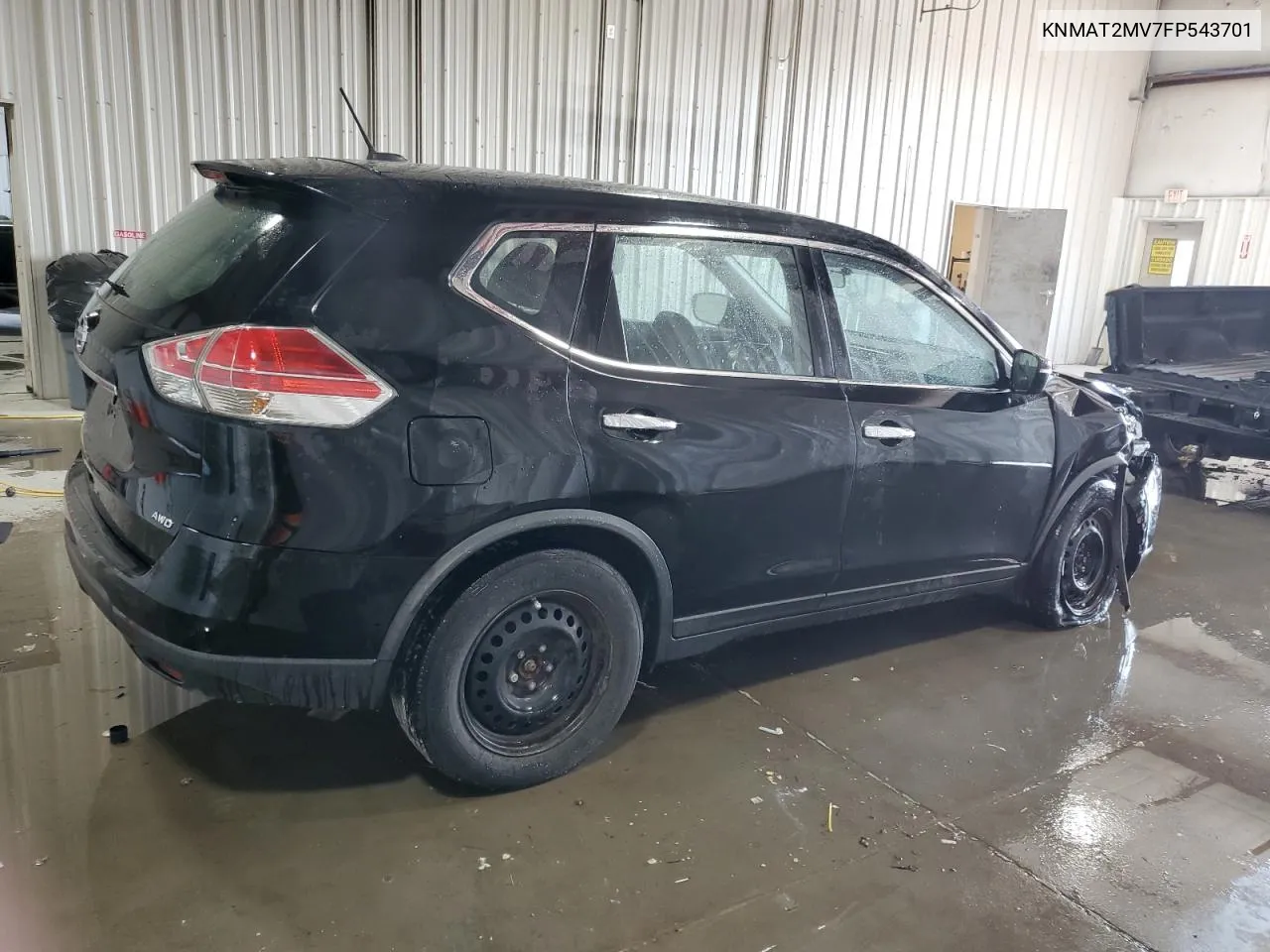 2015 Nissan Rogue S VIN: KNMAT2MV7FP543701 Lot: 69655994