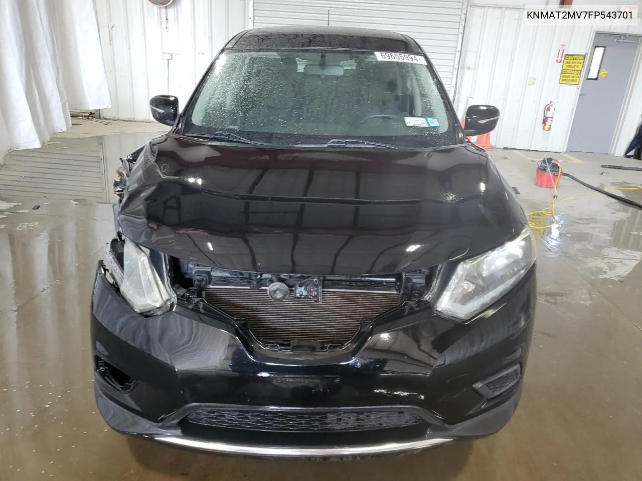 2015 Nissan Rogue S VIN: KNMAT2MV7FP543701 Lot: 69655994