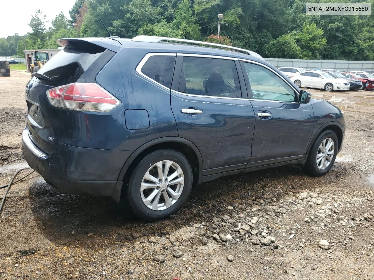 2015 Nissan Rogue S VIN: 5N1AT2MLXFC915680 Lot: 69726894