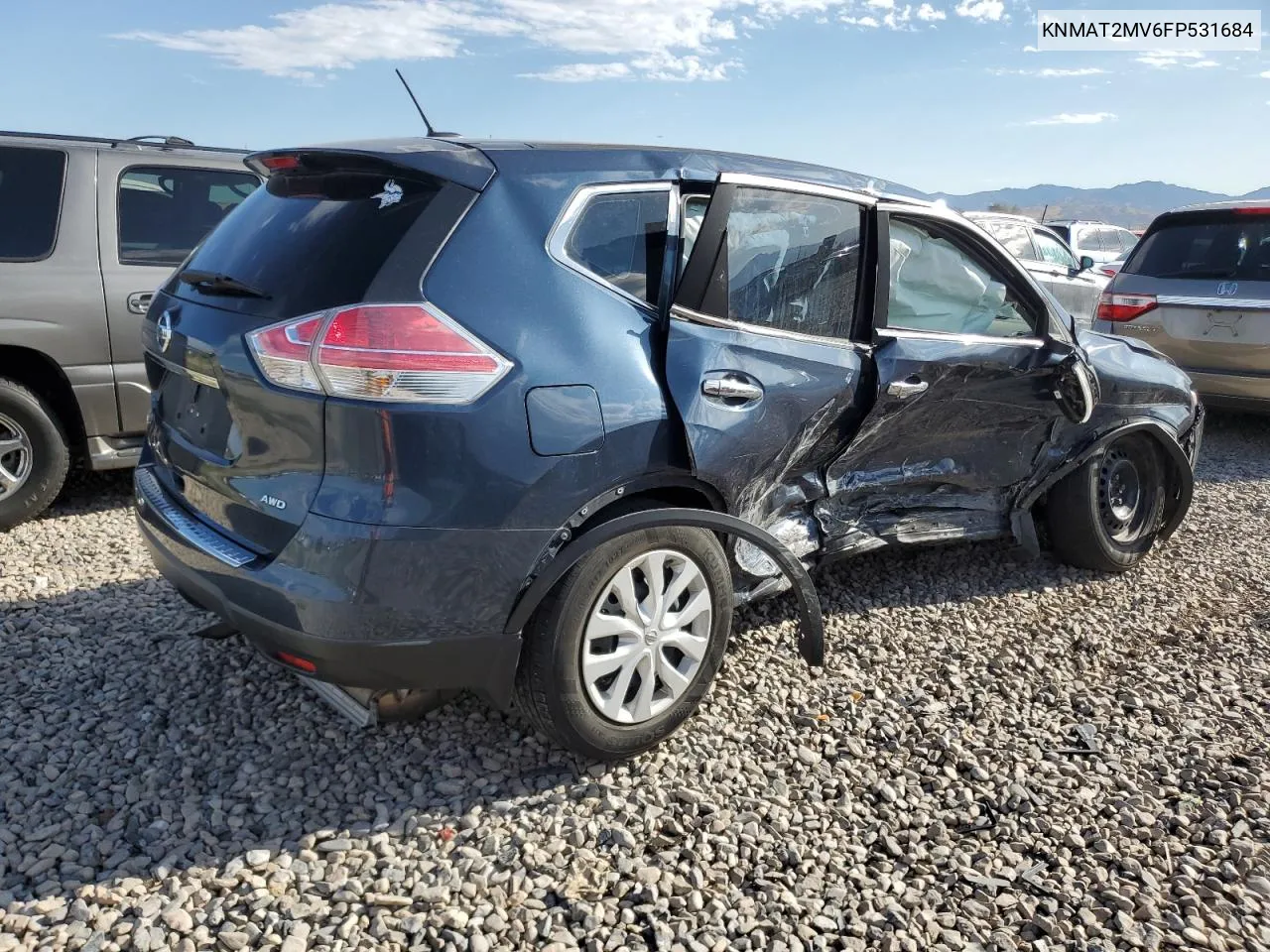 KNMAT2MV6FP531684 2015 Nissan Rogue S