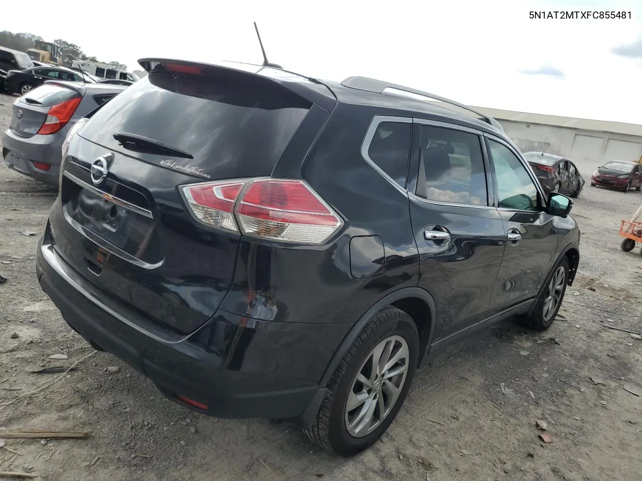 2015 Nissan Rogue S VIN: 5N1AT2MTXFC855481 Lot: 69839834