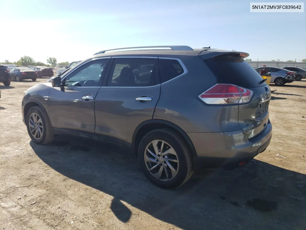 5N1AT2MV3FC839642 2015 Nissan Rogue S