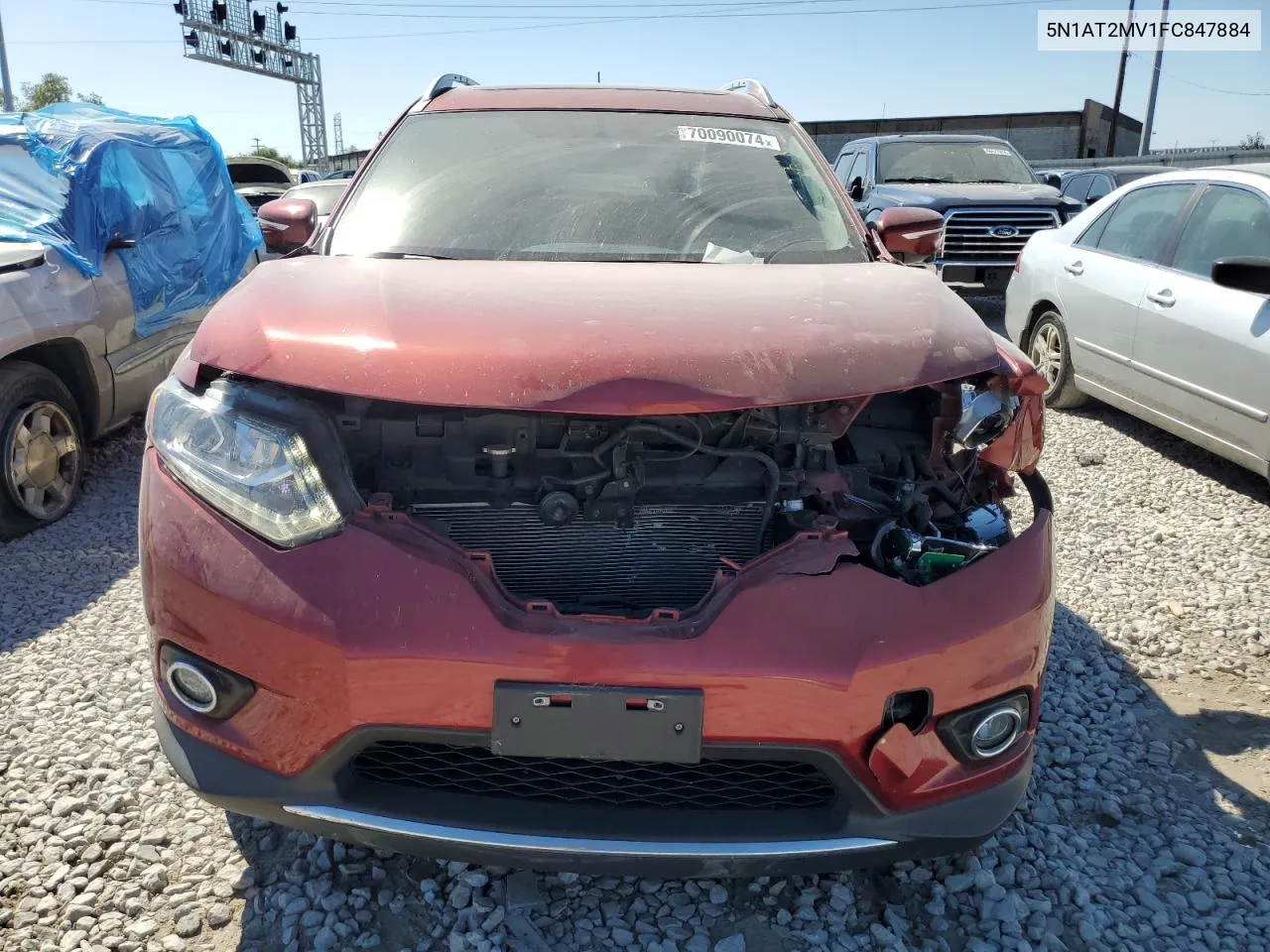 5N1AT2MV1FC847884 2015 Nissan Rogue S