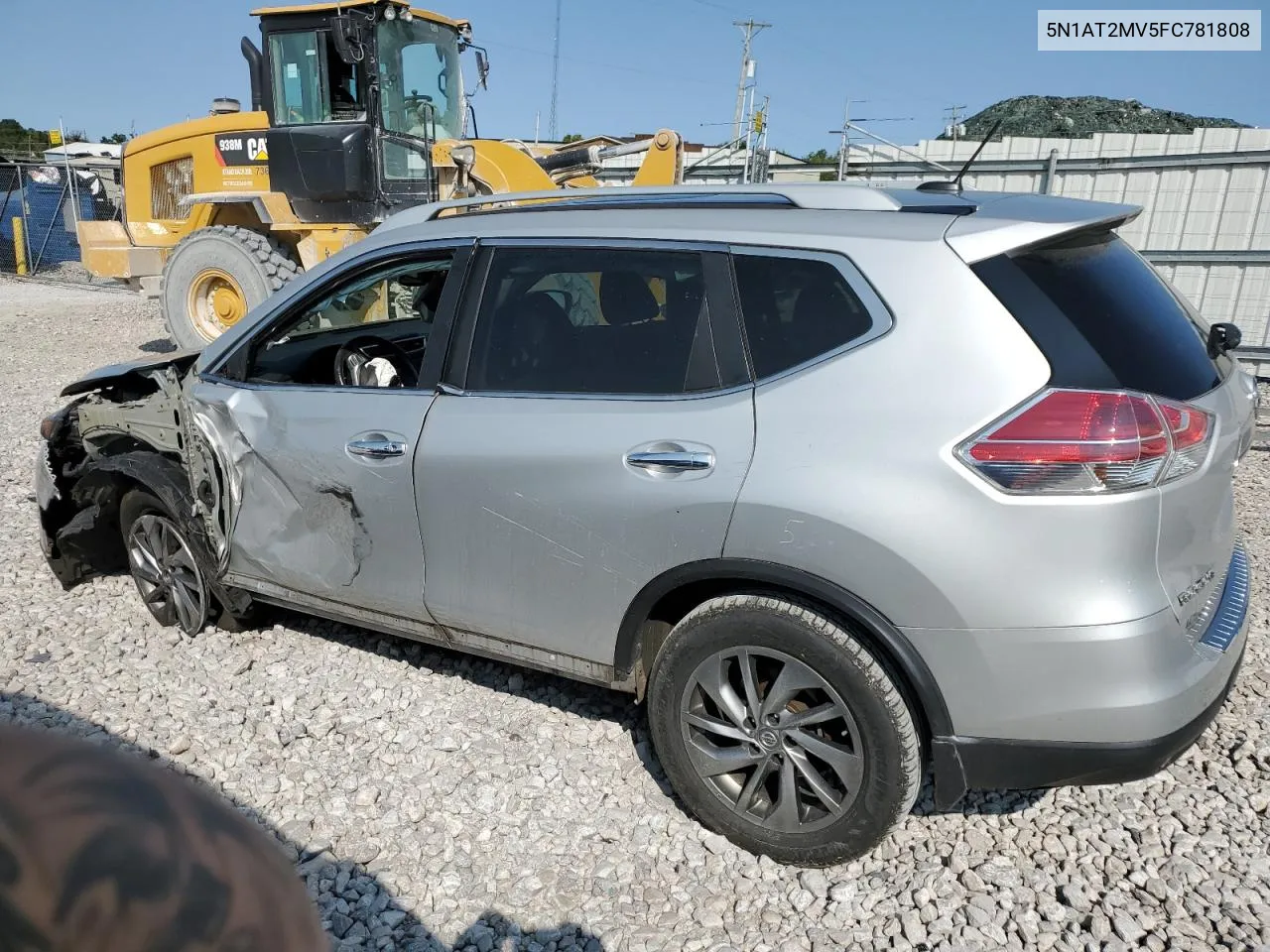 2015 Nissan Rogue S VIN: 5N1AT2MV5FC781808 Lot: 70181434