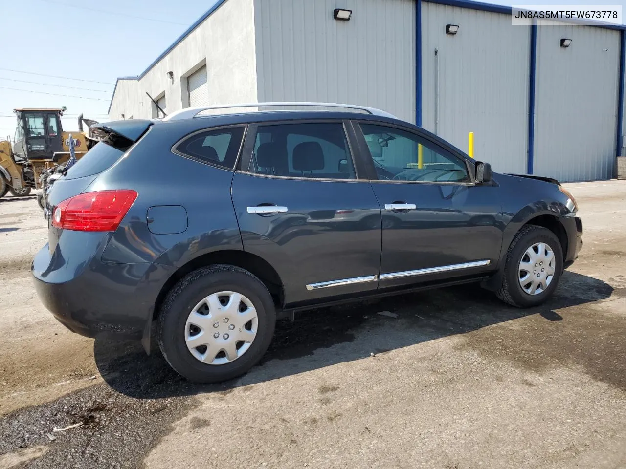 2015 Nissan Rogue Select S VIN: JN8AS5MT5FW673778 Lot: 70310224