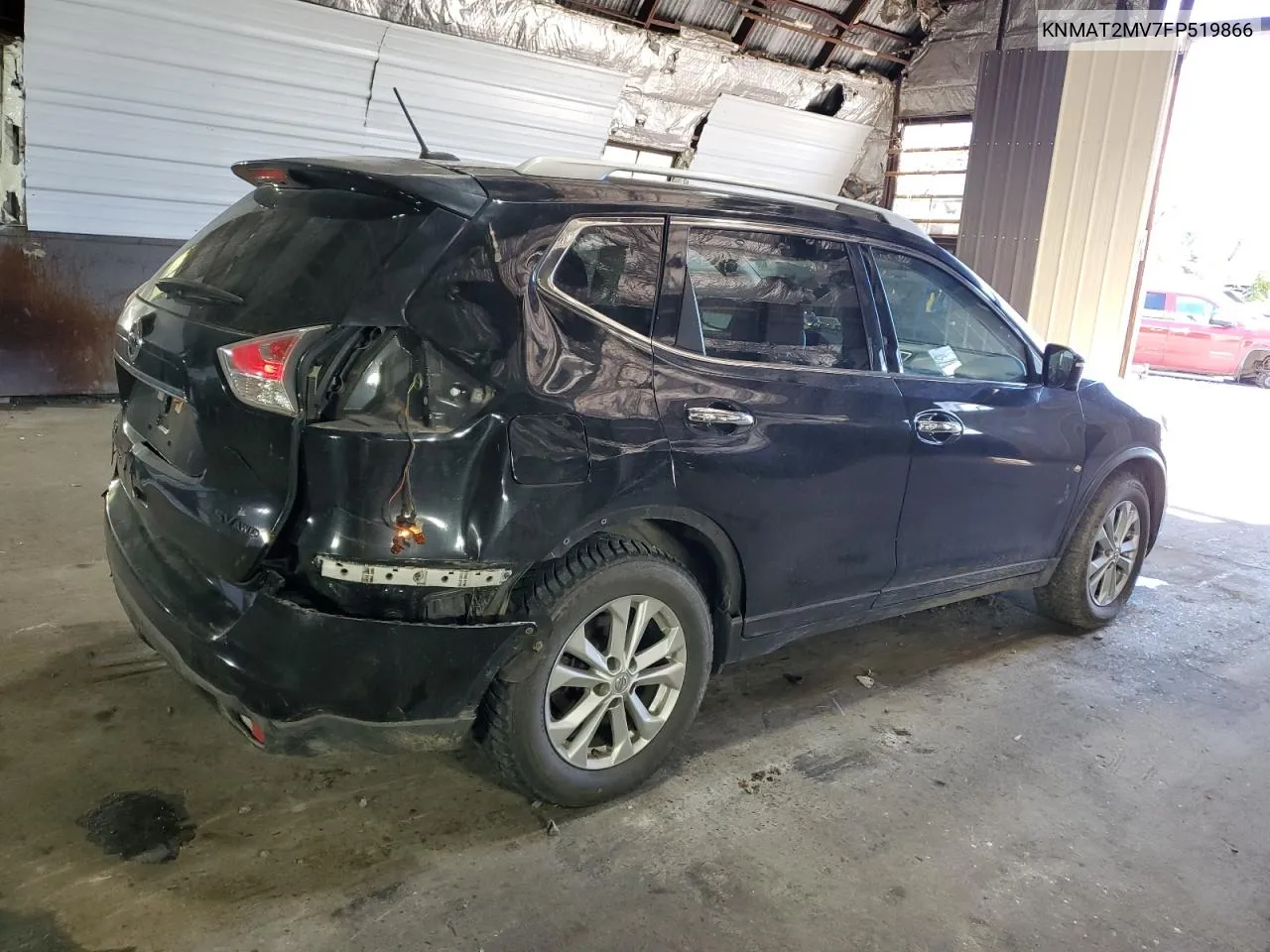 2015 Nissan Rogue S VIN: KNMAT2MV7FP519866 Lot: 70452084