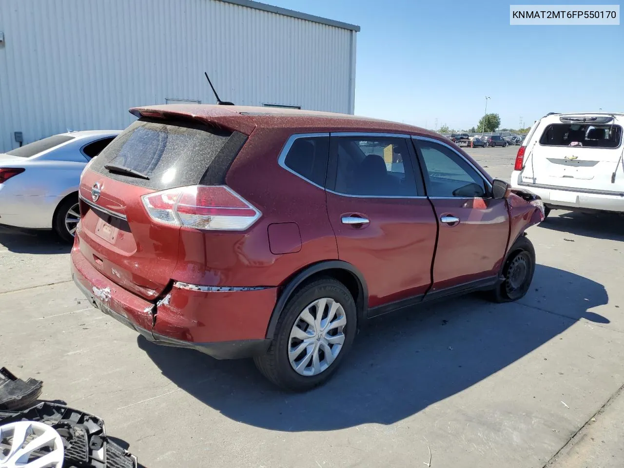 KNMAT2MT6FP550170 2015 Nissan Rogue S