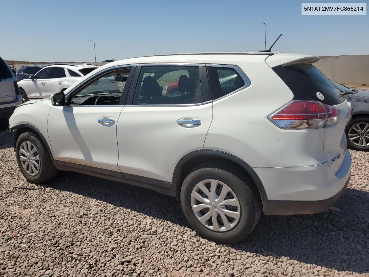 2015 Nissan Rogue S VIN: 5N1AT2MV7FC866214 Lot: 70892654