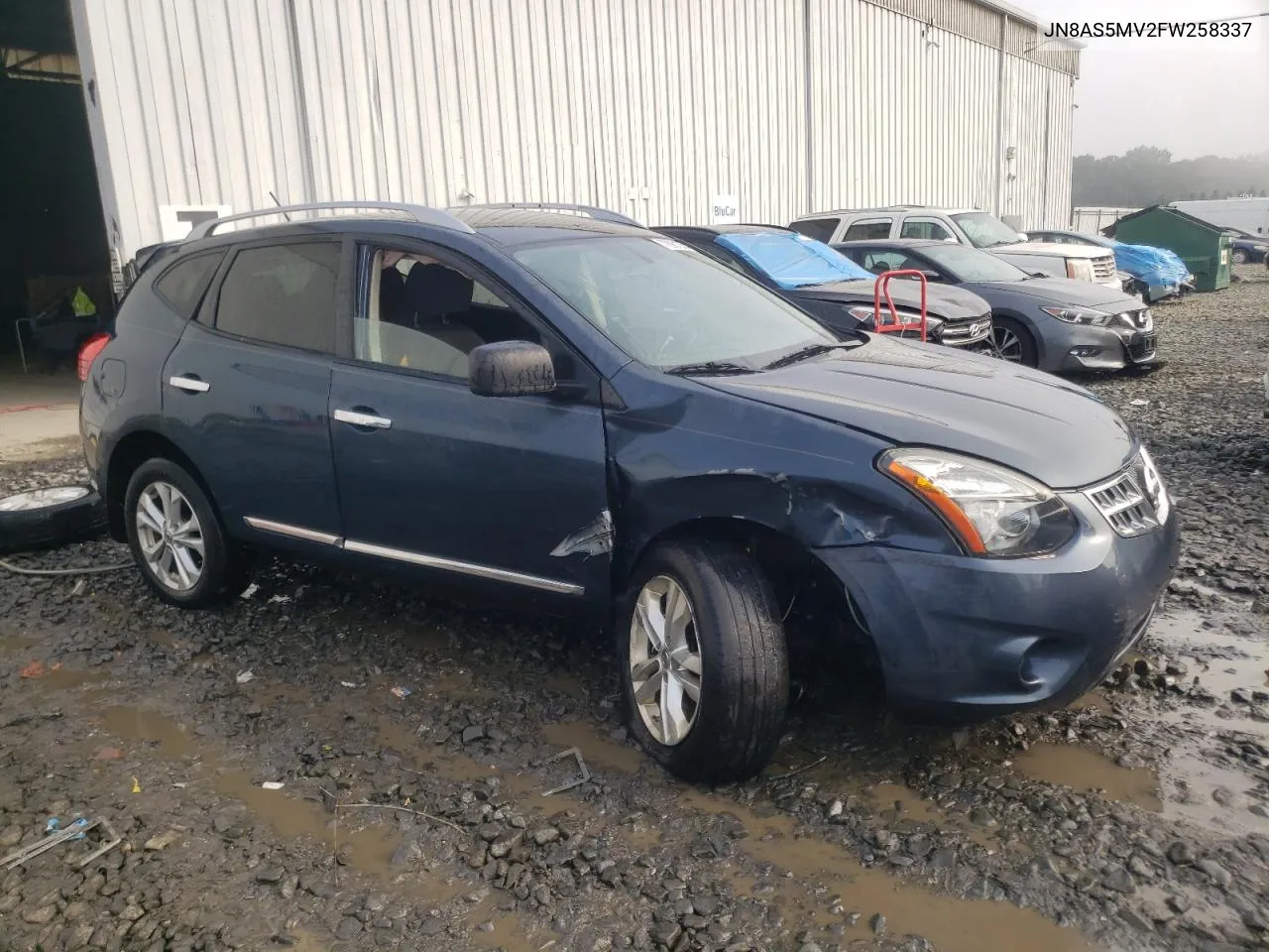 2015 Nissan Rogue Select S VIN: JN8AS5MV2FW258337 Lot: 70981254