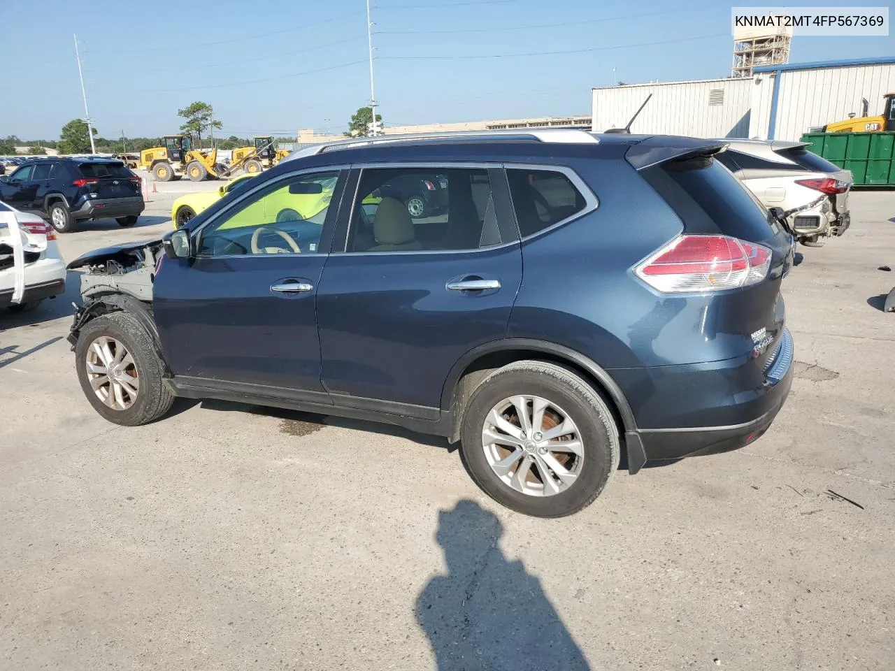 KNMAT2MT4FP567369 2015 Nissan Rogue S