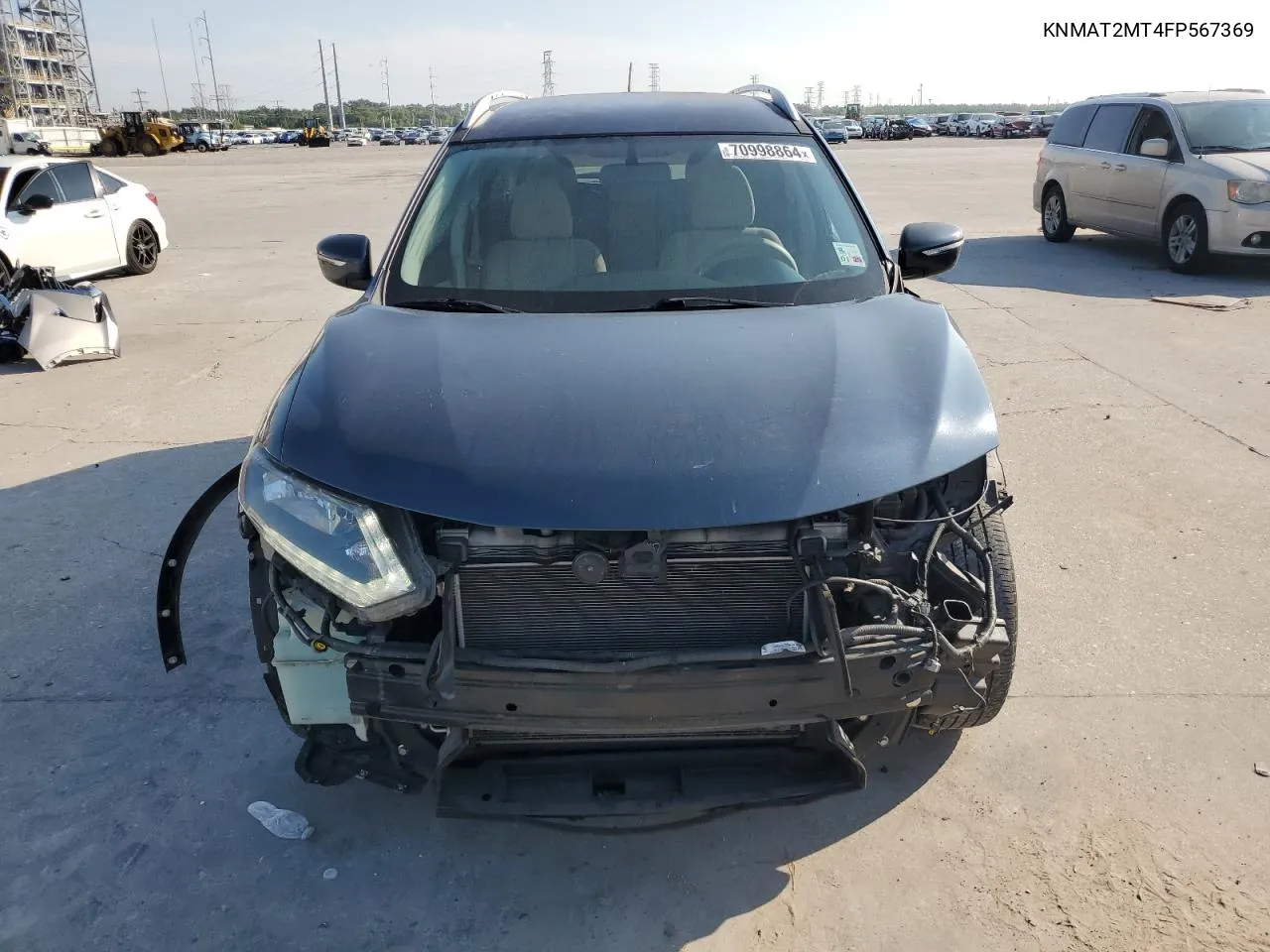 KNMAT2MT4FP567369 2015 Nissan Rogue S