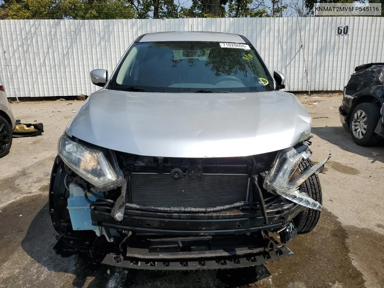 KNMAT2MV6FP545116 2015 Nissan Rogue S