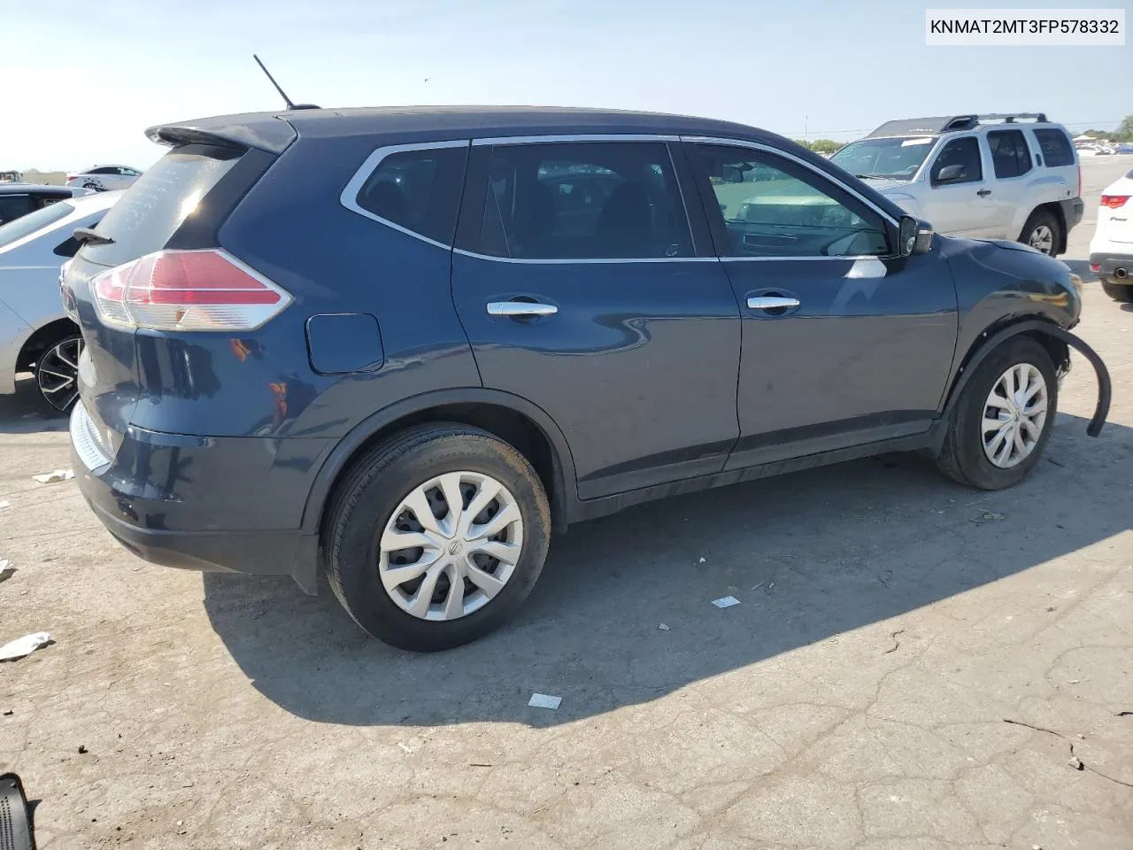 KNMAT2MT3FP578332 2015 Nissan Rogue S