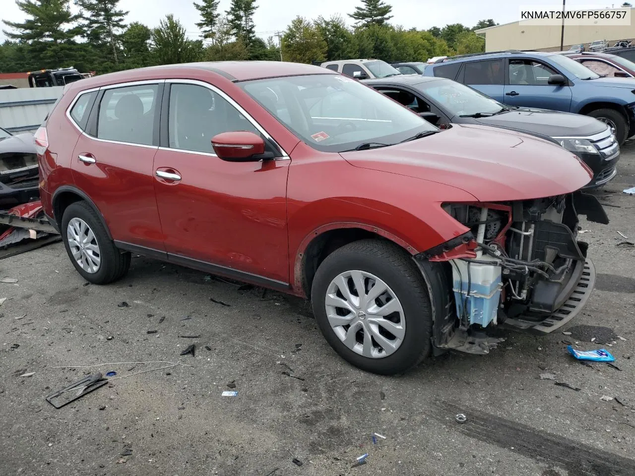 KNMAT2MV6FP566757 2015 Nissan Rogue S