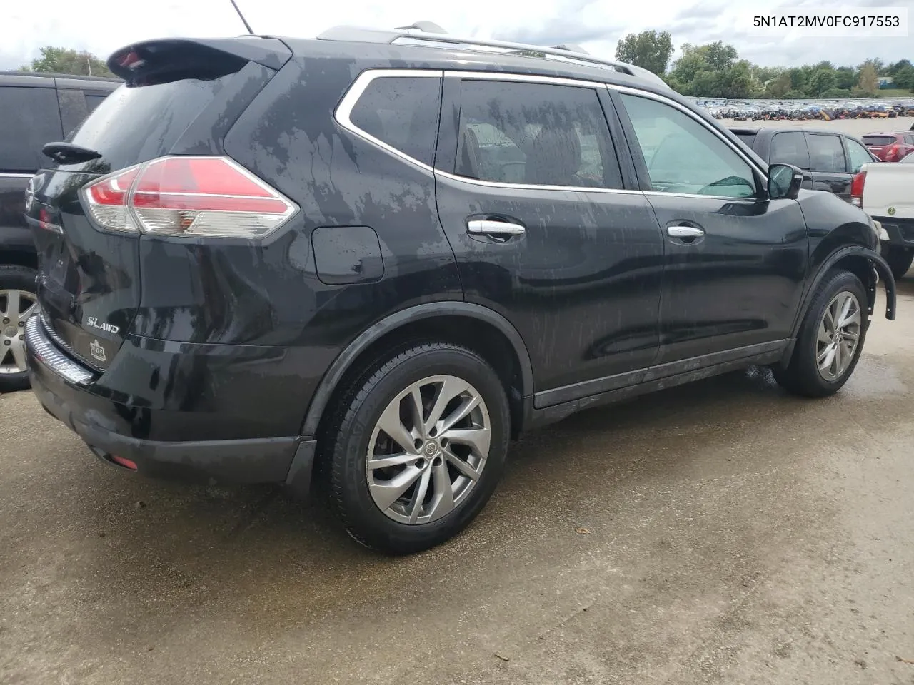 2015 Nissan Rogue S VIN: 5N1AT2MV0FC917553 Lot: 71384264