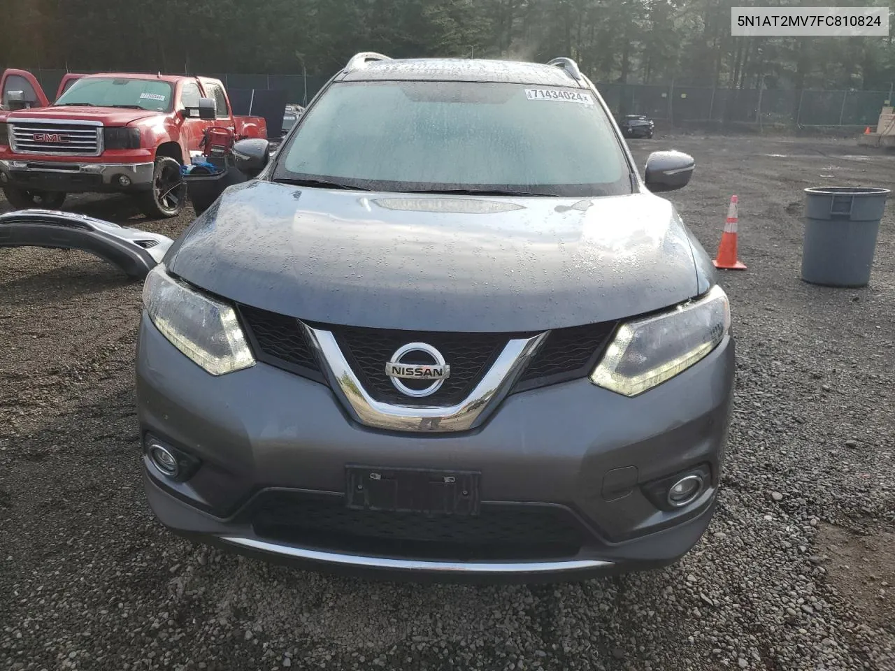 5N1AT2MV7FC810824 2015 Nissan Rogue S