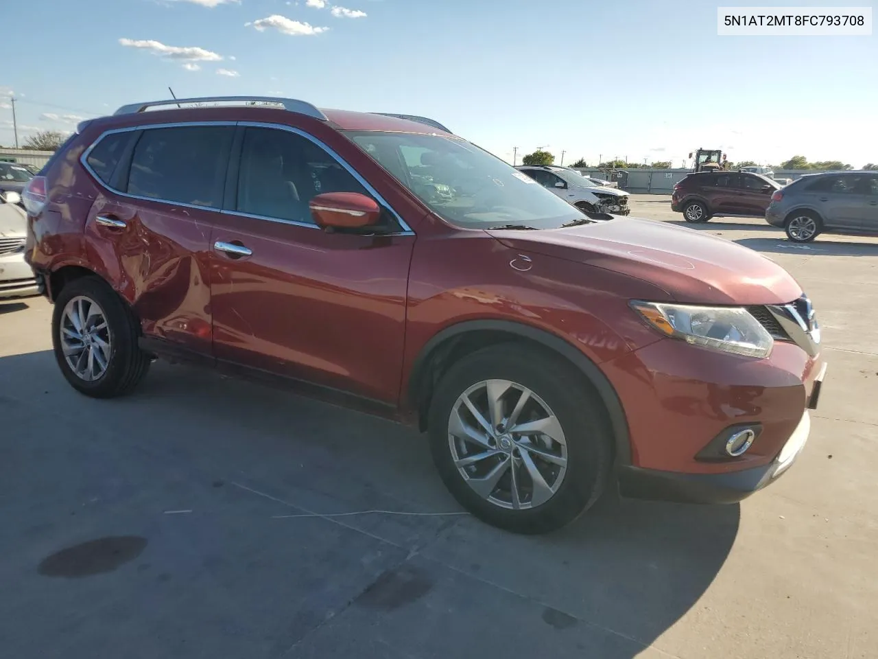 2015 Nissan Rogue S VIN: 5N1AT2MT8FC793708 Lot: 71462964