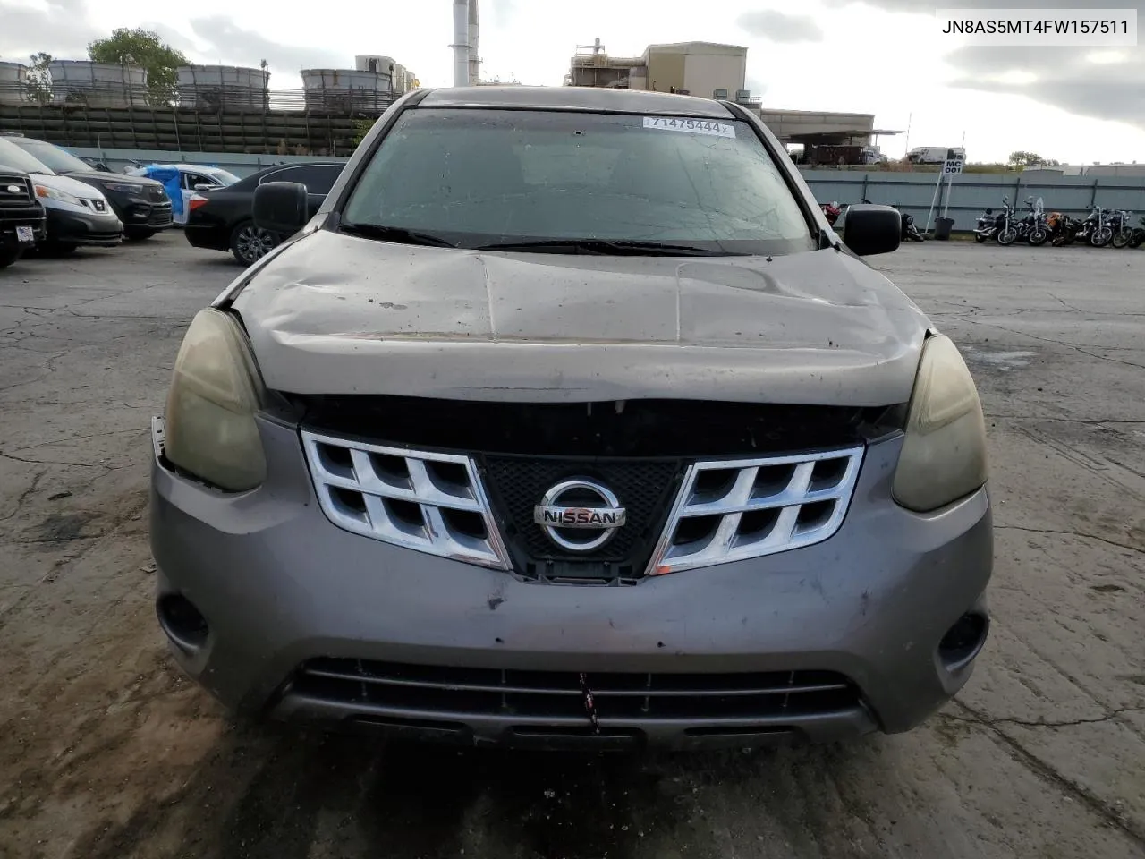 2015 Nissan Rogue Select S VIN: JN8AS5MT4FW157511 Lot: 71475444