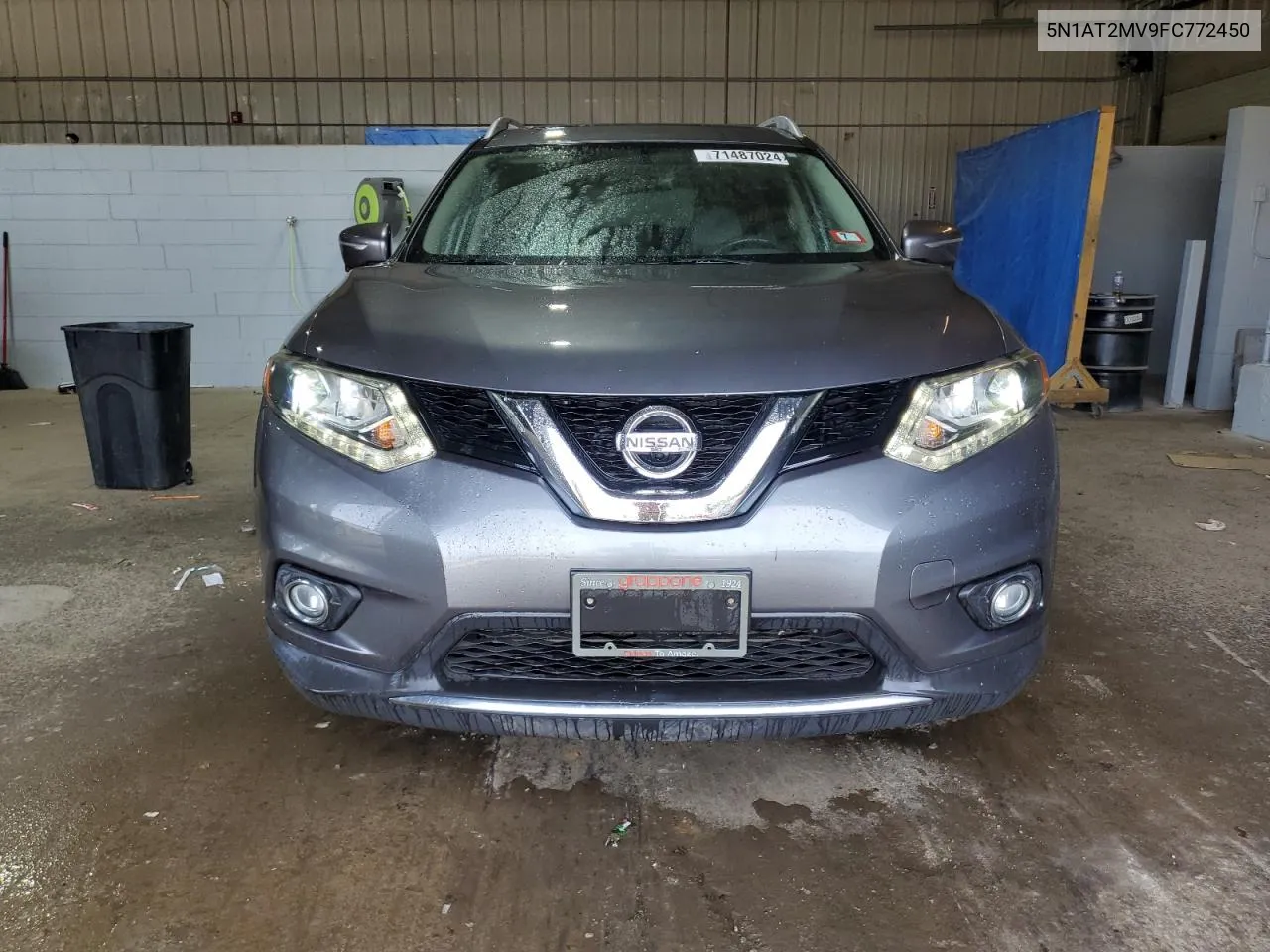 5N1AT2MV9FC772450 2015 Nissan Rogue S